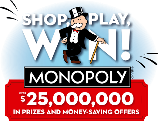 safeway monopoly odds